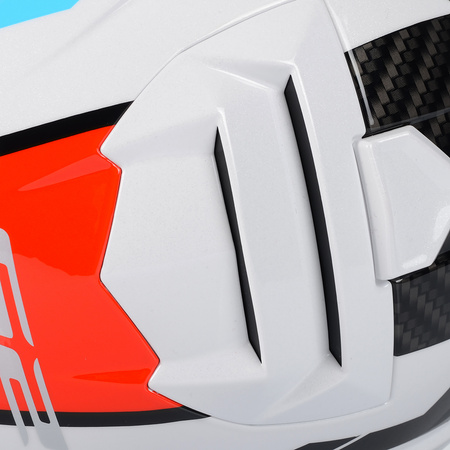 KASK MOTOCYKLOWY LS2 FF800 STORM II RACER + PINLOCK + BLENDA ECER 22.06