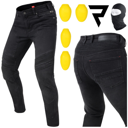 SPODNIE MOTOCYKLOWE | REBELHORN EAGLE III | JEANSY MĘSKIE WYGODNE + GRATISY