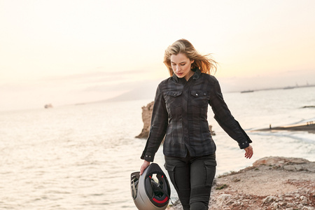 SPODNIE MOTOCYKLOWE | SHIMA GIRO 2.0 | DAMSKIE JEANSY + OCHRANIACZE GRATIS