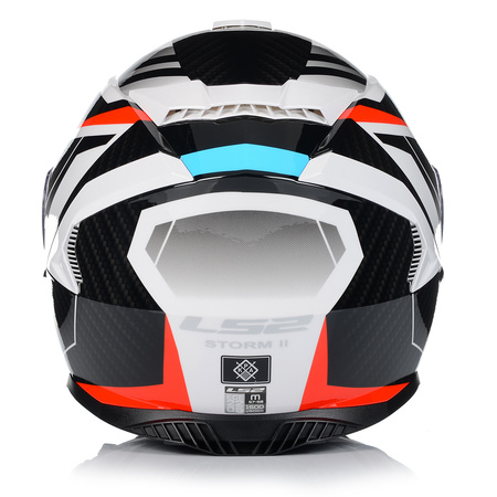 KASK MOTOCYKLOWY LS2 FF800 STORM II RACER + PINLOCK + BLENDA ECER 22.06