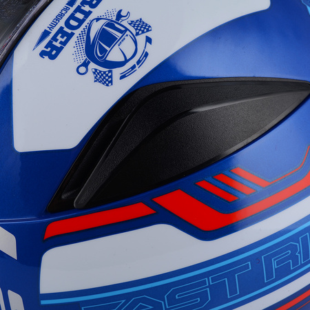  	KASK MOTOCYKLOWY LS2 FF353 RAPID STRATUS BL/RED INTEGRALNY SYSTEM PINLOCK