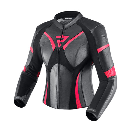 KURTKA MOTOCYKLOWA | REBELHORN REBEL LADY | DAMSKA SKÓRZANA SAS-TEC + GRATIS