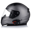 KASK MOTOCYKLOWY LS2 FF353 RAPID II SZARY MATT + INTERKOM VITO BLUETOOTH
