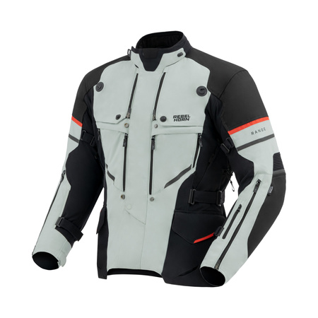 KURTKA MOTOCYKLOWA | REBELHORN RANGE | MĘSKA MEMBRANA OCIEPLINA + GRATISY