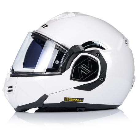 KASK MOTOCYKLOWY | LS2 FF906 ADVANT SOLID | SZCZĘKOWY + PINLOCK + PLECAK