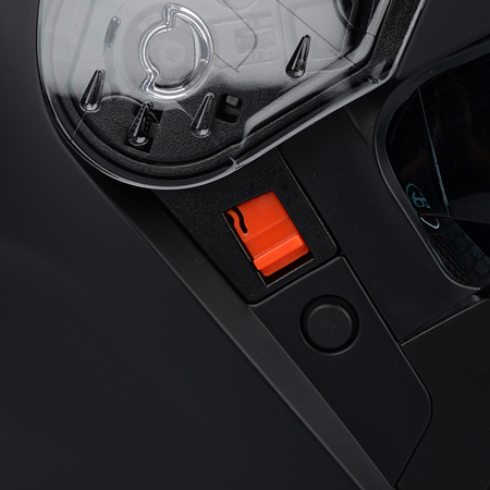 KASK MOTOCYKLOWY | VITO FURIO BLACK MAT | SZCZĘKOWY SYSTEM PINLOCK + BLENDA