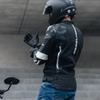KURTKA MOTOCYKLOWA | REBELHORN VANDAL BLACK/WHT| MĘSKA SKÓRZANA + GRATISY