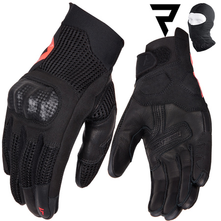 RĘKAWICE MOTOCYKLOWE | REBELHORN GAP III| MĘSKIE KRÓTKIE MIEJSKIE + GRATISY