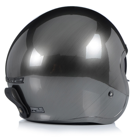 KASK MOTOCYKLOWY LS2 OF599 SPITFIRE JEANS TITAN OTWARTY CHOPPER + BLENDA