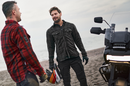 KOSZULA MOTOCYKLOWA | SHIMA RENEGADE 2 | MĘSKA KURTKA OCHRANIACZE + GRATIS