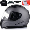 KASK MOTOCYKLOWY LS2 FF353 RAPID II TITAN MATT SYSTEM PINLOCK ECER 22.06
