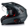 KASK MOTOCYKLOWY VITO MOLINO GREY ENDURO CROSS QUAD ATV + INTERKOM + BLENDA 2XL