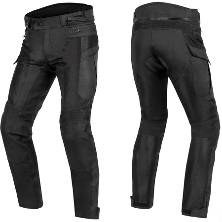SPODNIE MOTOCYKLOWE| REBELHORN SCANDAL II | TEKSTYLNE MESH REGULAR + GRATISY