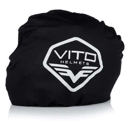 KASK MOTOCYKLOWY | VITO ISOLA JET RED | OTWARTY SKUTER CHOPPER + BLENDA