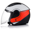 OTWARTY KASK MOTOCYKLOWY LS2 OF616 AIRFLOW II COVER LEKKI NA SKUTER CHOPPER