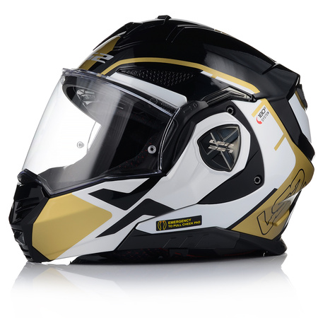 KASK MOTOCYKLOWY | LS2 FF901 ADVANT X 180 | SZCZĘKOWY + PINLOCK + PLECAK