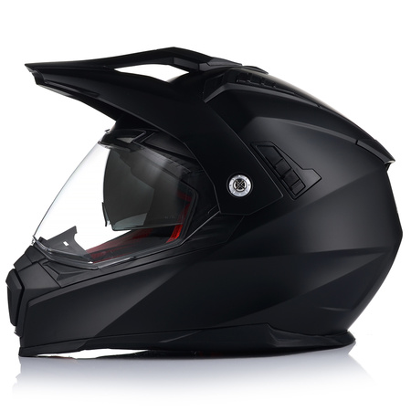 KASK MOTOCYKLOWY | VITO MOLINO MAT | ENDURO CROSS QUAD ATV + SZYBA + BLENDA