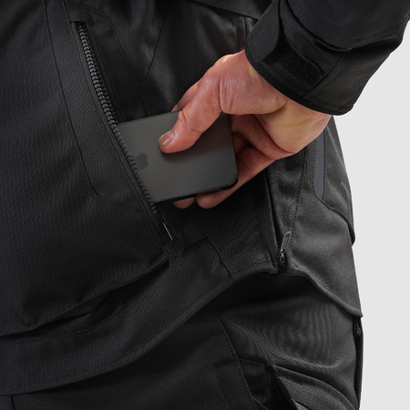 KURTKA MOTOCYKLOWA | REBELHORN HIKER IV | TEKSTYLNA MĘSKA WODOODPORNA + GRATISY