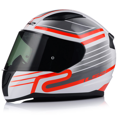 KASK MOTOCYKLOWY LS2 FF353 RAPID II CIRCUIT ECE 22.06 + PRZYCIEMNIANA SZYBA