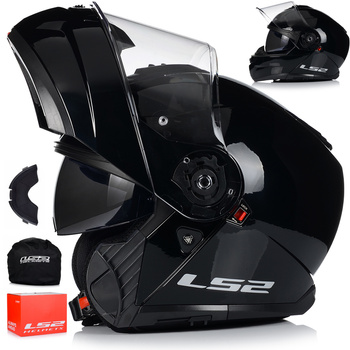 KASK MOTOCYKLOWY | LS2 FF908 STROBE II | SZCZĘKOWY SYSTEM PINLOCK + BLENDA