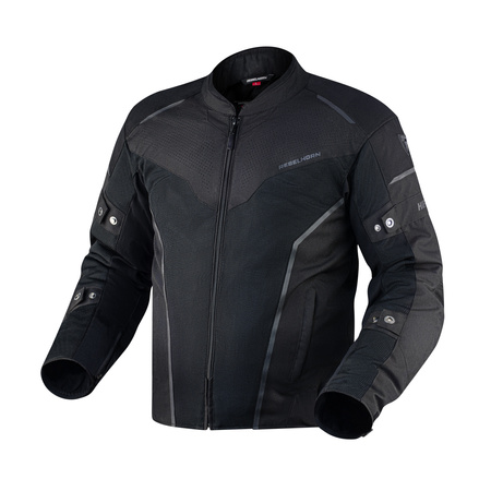 KURTKA MOTOCYKLOWA | REBELHORN HIFLOW IV| TEKSTYLNA WODOODPORNA + GRATISY