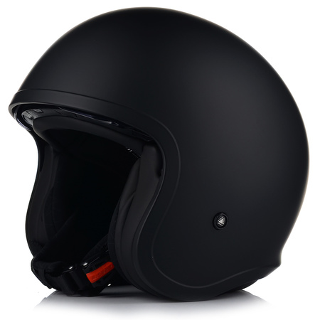 KASK MOTOCYKLOWY LS2 OF599 SPITFIRE MATT BLACK + INTERKOM VITO BLUETOOTH