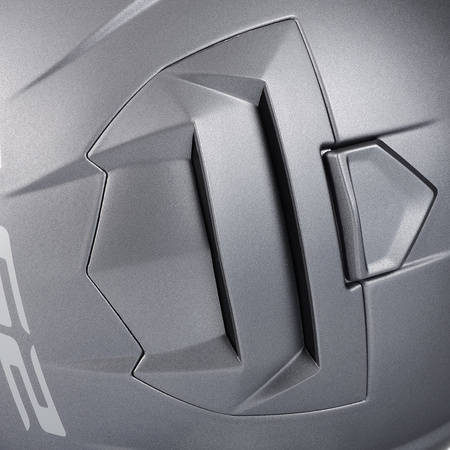 KASK MOTOCYKLOWY LS2 FF800 STORM II TITANUM + PINLOCK + BLENDA ECER 22.06