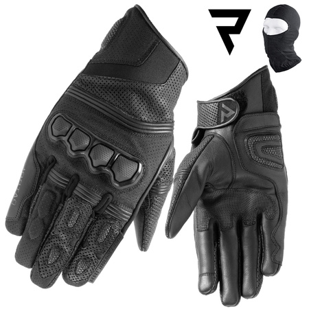 RĘKAWICE MOTOCYKLOWE | REBELHORN PATROL | MĘSKIE KRÓTKIE MIEJSKIE + GRATISY