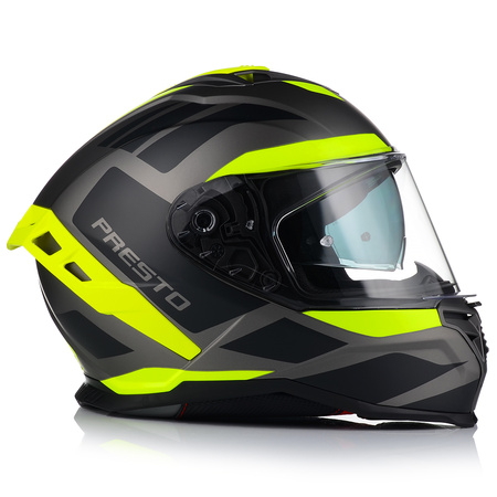 KASK MOTOCYKLOWY | VITO PRESTO FLUO | INTEGRALNY + PINLOCK + BLENDA