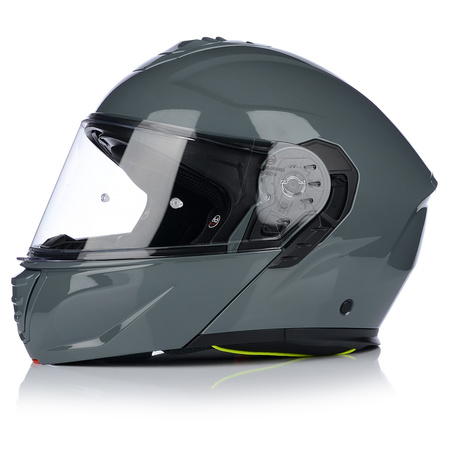 KASK MOTOCYKLOWY | VITO FURIO NARDO GREY | SZCZĘKOWY SYSTEM PINLOCK +BLENDA 