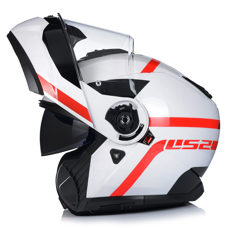 KASK MOTOCYKLOWY | LS2 FF908 STROBE II | SZCZĘKOWY SYSTEM PINLOCK + BLENDA