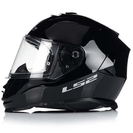 KASK MOTOCYKLOWY LS2 FF800 STORM II SOLID + PINLOCK + BLENDA ECER 22.06