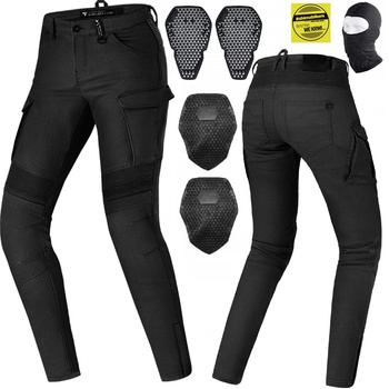 SPODNIE MOTOCYKLOWE | SHIMA GIRO 2.0 | DAMSKIE JEANSY + OCHRANIACZE GRATIS