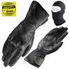 RĘKAWICE MOTOCYKLOWE | SHIMA UNICA BLACK | DAMSKIE DŁUGIE + GRATIS