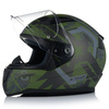 KASK MOTOCYKLOWY LS2 FF353 RAPID II THUNDER BIRDS 22.06 + ZŁOTA SZYBA