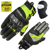 RĘKAWICE MOTOCYKLOWE | SHIMA X-BREEZE 2 FLUO | KRÓTKIE Z OCHRANIACZAMI CE