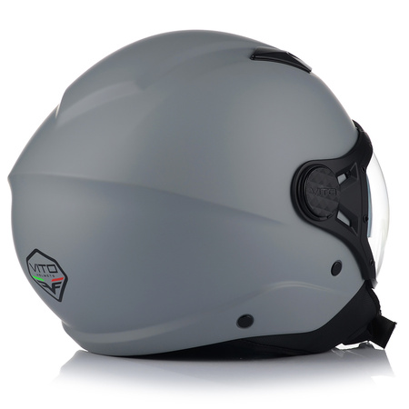 KASK MOTOCYKLOWY OTWARTY | VITO LAVORI | SKUTER CHOPPER ECE 22.06 + BLENDA