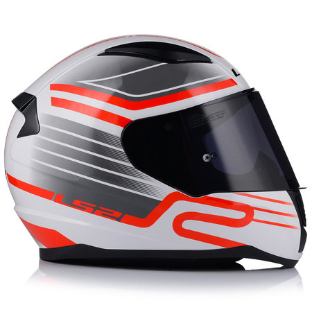 KASK MOTOCYKLOWY LS2 FF353 RAPID II CIRCUIT ECE 22.06 + CIEMNA SZYBA