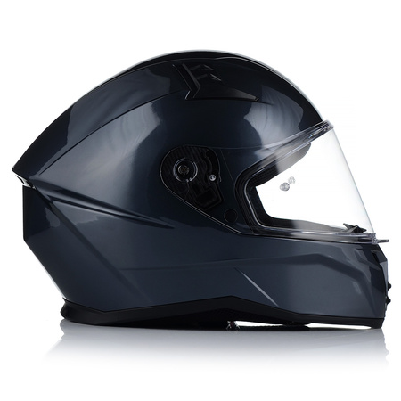 Kask motocyklowy VITO MARELLI Metal Grey – integralny, przygotowany pod Pinlock