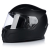 KASK MOTOCYKLOWY | VITO DUOMO MATT BLACK | INTEGRALNY CZARNY MATT