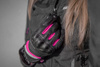 RĘKAWICE MOTOCYKLOWE | SHIMA RUSH LADY | KRÓTKIE DAMSKIE SKÓRA + GRATIS