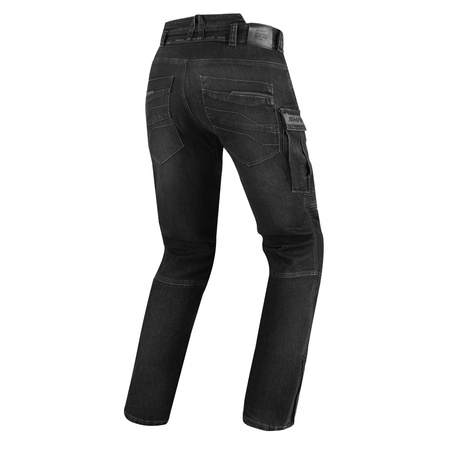 SPODNIE MOTOCYKLOWE | SHIMA GIRO 2.0 URBAN | MĘSKIE JEANSY CZARNE + GRATIS