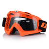 GOGLE MOTOCYKLOWE IMX MUD POMARAŃCZOWE CROSS QUAD ATV ENDURO WYMIENNA SZYBA