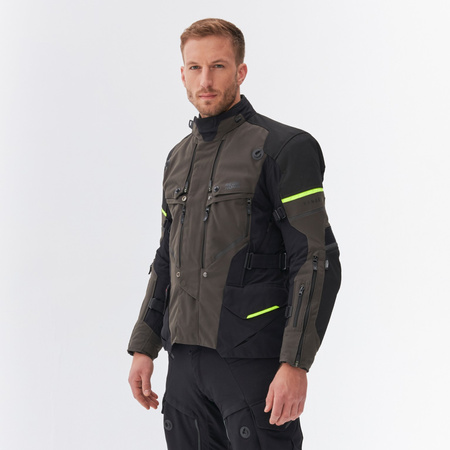KURTKA MOTOCYKLOWA | REBELHORN RANGE | MĘSKA MEMBRANA OCIEPLINA + GRATISY