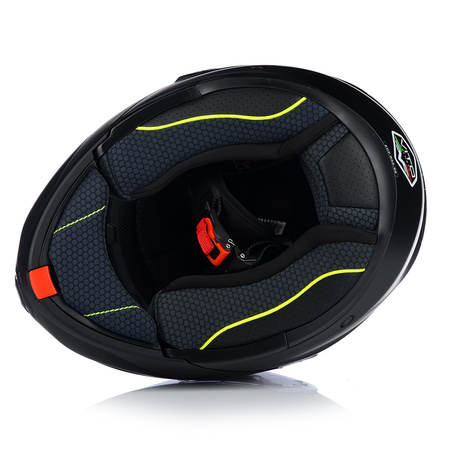 KASK MOTOCYKLOWY | VITO FURIO BLACK MAT | SZCZĘKOWY SYSTEM PINLOCK + BLENDA