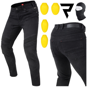 SPODNIE MOTOCYKLOWE | REBELHORN EAGLE III | JEANSY MĘSKIE WYGODNE + GRATISY