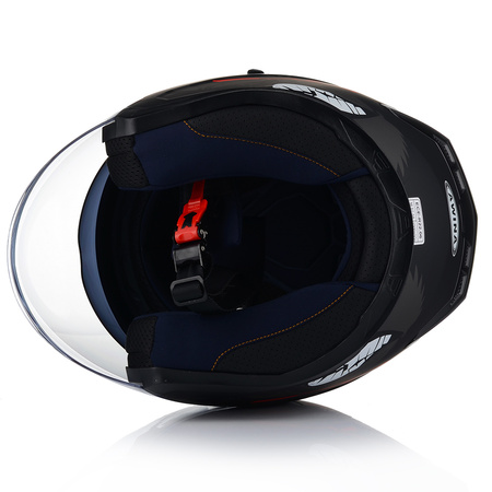 OTWARTY KASK MOTOCYKLOWY FLUO MATT SKUTER CHOPPER ECER 22.06 + BLENDA