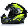 KASK MOTOCYKLOWY LS2 FF808 STREAM II FURY KEVLAR SYSTEM PINLOCK + BLENDA