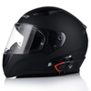 KASK MOTOCYKLOWY LS2 FF353 RAPID II CZARNY MATT + INTERKOM VITO BLUETOOTH
