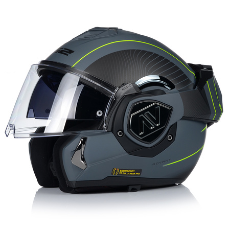 KASK MOTOCYKLOWY | LS2 FF906 ADVANT COOPER | SZCZĘKOWY + PINLOCK + PLECAK 